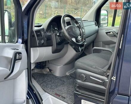 Синий Мерседес Sprinter, объемом двигателя 2.2 л и пробегом 320 тыс. км за 18900 $, фото 15 на Automoto.ua