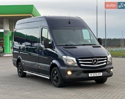 Синий Мерседес Sprinter, объемом двигателя 2.2 л и пробегом 320 тыс. км за 18900 $, фото 5 на Automoto.ua