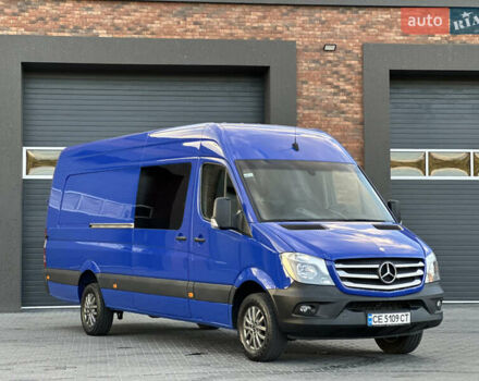 Синій Мерседес Sprinter, об'ємом двигуна 3 л та пробігом 351 тис. км за 31700 $, фото 6 на Automoto.ua