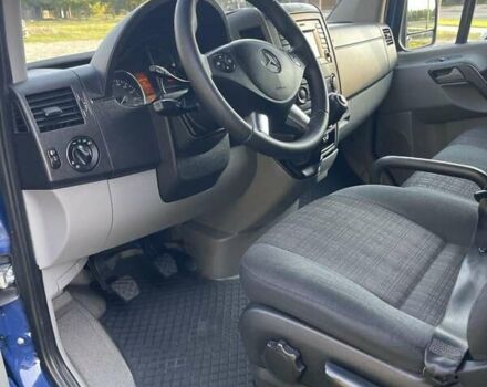 Синий Мерседес Sprinter, объемом двигателя 2.2 л и пробегом 360 тыс. км за 19800 $, фото 5 на Automoto.ua