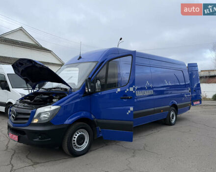 Синий Мерседес Sprinter, объемом двигателя 2.2 л и пробегом 295 тыс. км за 20500 $, фото 47 на Automoto.ua