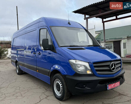 Синий Мерседес Sprinter, объемом двигателя 2.2 л и пробегом 295 тыс. км за 20500 $, фото 9 на Automoto.ua