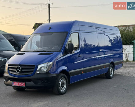 Синий Мерседес Sprinter, объемом двигателя 2.2 л и пробегом 298 тыс. км за 21700 $, фото 1 на Automoto.ua