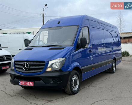 Синий Мерседес Sprinter, объемом двигателя 2.2 л и пробегом 295 тыс. км за 20500 $, фото 1 на Automoto.ua