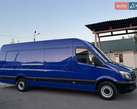 Синий Мерседес Sprinter, объемом двигателя 2.2 л и пробегом 298 тыс. км за 21700 $, фото 12 на Automoto.ua