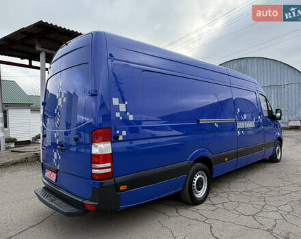 Синий Мерседес Sprinter, объемом двигателя 2.2 л и пробегом 295 тыс. км за 20500 $, фото 12 на Automoto.ua