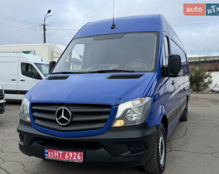 Синий Мерседес Sprinter, объемом двигателя 2.2 л и пробегом 295 тыс. км за 20500 $, фото 6 на Automoto.ua