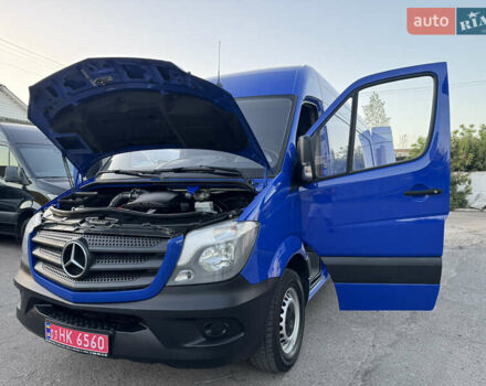 Синий Мерседес Sprinter, объемом двигателя 2.2 л и пробегом 298 тыс. км за 21700 $, фото 35 на Automoto.ua