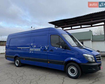 Синий Мерседес Sprinter, объемом двигателя 2.2 л и пробегом 295 тыс. км за 20500 $, фото 10 на Automoto.ua