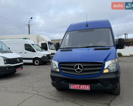 Синий Мерседес Sprinter, объемом двигателя 2.2 л и пробегом 295 тыс. км за 20500 $, фото 7 на Automoto.ua