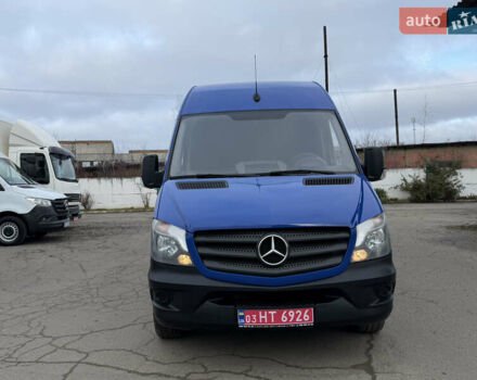 Синий Мерседес Sprinter, объемом двигателя 2.2 л и пробегом 295 тыс. км за 20500 $, фото 8 на Automoto.ua