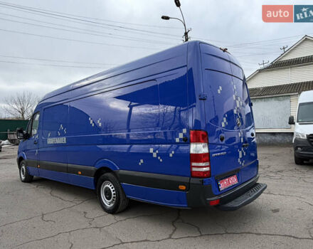 Синий Мерседес Sprinter, объемом двигателя 2.2 л и пробегом 295 тыс. км за 20500 $, фото 13 на Automoto.ua