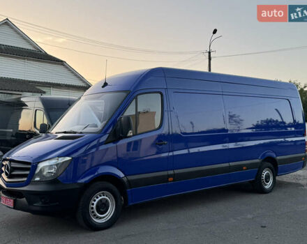 Синий Мерседес Sprinter, объемом двигателя 2.2 л и пробегом 298 тыс. км за 21700 $, фото 6 на Automoto.ua