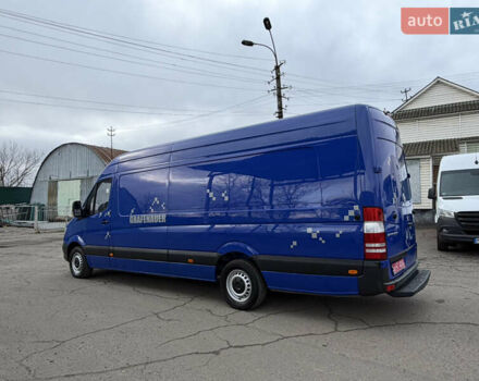 Синий Мерседес Sprinter, объемом двигателя 2.2 л и пробегом 295 тыс. км за 20500 $, фото 14 на Automoto.ua