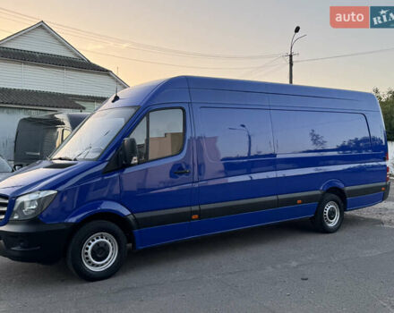Синий Мерседес Sprinter, объемом двигателя 2.2 л и пробегом 298 тыс. км за 21700 $, фото 7 на Automoto.ua