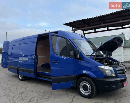 Синий Мерседес Sprinter, объемом двигателя 2.2 л и пробегом 295 тыс. км за 20500 $, фото 46 на Automoto.ua