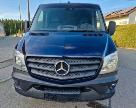Синий Мерседес Sprinter, объемом двигателя 2.2 л и пробегом 47 тыс. км за 11000 $, фото 1 на Automoto.ua