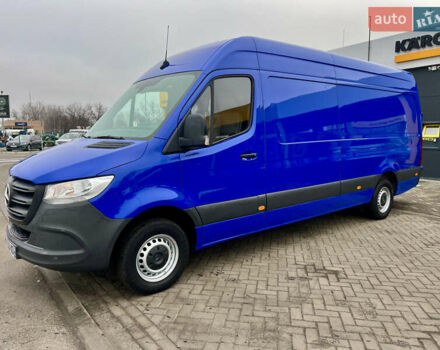 Синий Мерседес Sprinter, объемом двигателя 2.2 л и пробегом 260 тыс. км за 22500 $, фото 1 на Automoto.ua