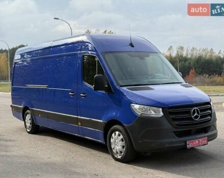 Синий Мерседес Sprinter, объемом двигателя 2.2 л и пробегом 251 тыс. км за 24250 $, фото 6 на Automoto.ua