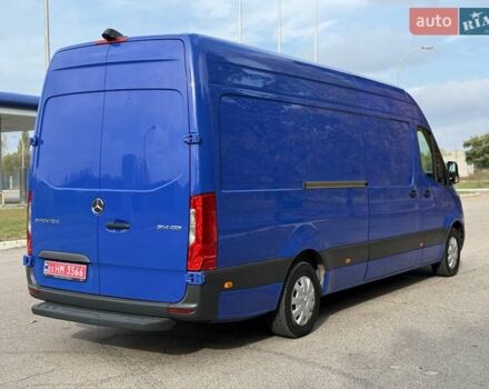 Синий Мерседес Sprinter, объемом двигателя 2.2 л и пробегом 251 тыс. км за 24250 $, фото 4 на Automoto.ua