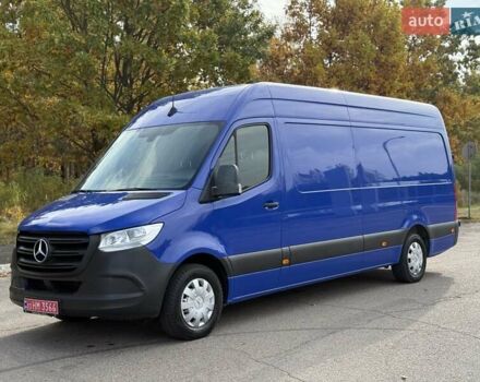 Синий Мерседес Sprinter, объемом двигателя 2.2 л и пробегом 251 тыс. км за 24250 $, фото 1 на Automoto.ua