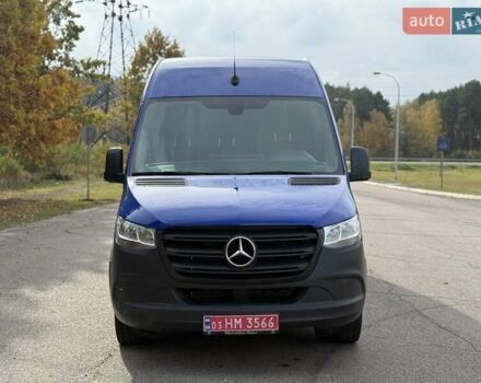 Синий Мерседес Sprinter, объемом двигателя 2.2 л и пробегом 251 тыс. км за 24250 $, фото 8 на Automoto.ua