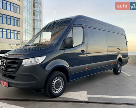 Синий Мерседес Sprinter, объемом двигателя 2.2 л и пробегом 318 тыс. км за 25500 $, фото 76 на Automoto.ua