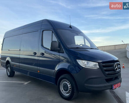 Синий Мерседес Sprinter, объемом двигателя 2.2 л и пробегом 318 тыс. км за 25500 $, фото 18 на Automoto.ua