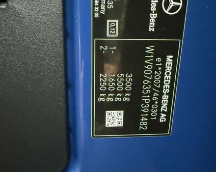 Синій Мерседес Sprinter, об'ємом двигуна 1.95 л та пробігом 208 тис. км за 35000 $, фото 14 на Automoto.ua