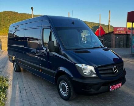 Синий Мерседес Sprinter, объемом двигателя 2.2 л и пробегом 308 тыс. км за 20500 $, фото 5 на Automoto.ua