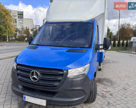 Синий Мерседес Sprinter, объемом двигателя 2.14 л и пробегом 442 тыс. км за 25500 $, фото 5 на Automoto.ua