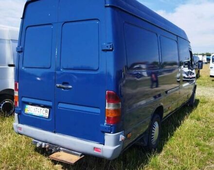 Синий Мерседес Sprinter, объемом двигателя 2.9 л и пробегом 598 тыс. км за 7600 $, фото 5 на Automoto.ua