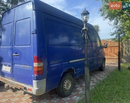 Синий Мерседес Sprinter, объемом двигателя 2.9 л и пробегом 700 тыс. км за 2800 $, фото 6 на Automoto.ua