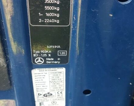 Синий Мерседес Sprinter, объемом двигателя 2.9 л и пробегом 440 тыс. км за 5300 $, фото 22 на Automoto.ua