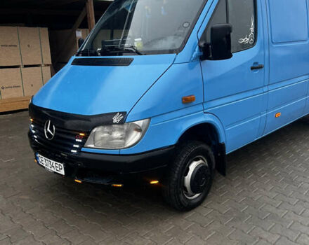 Синий Мерседес Sprinter, объемом двигателя 2.69 л и пробегом 104 тыс. км за 12000 $, фото 1 на Automoto.ua