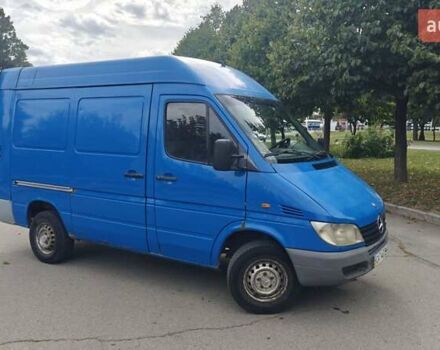 Синий Мерседес Sprinter, объемом двигателя 2.15 л и пробегом 663 тыс. км за 5300 $, фото 11 на Automoto.ua