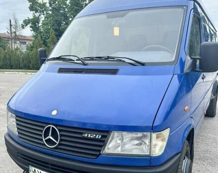 Синий Мерседес Sprinter, объемом двигателя 2.87 л и пробегом 550 тыс. км за 10200 $, фото 3 на Automoto.ua