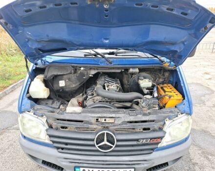 Синий Мерседес Sprinter, объемом двигателя 2.2 л и пробегом 174 тыс. км за 8800 $, фото 4 на Automoto.ua