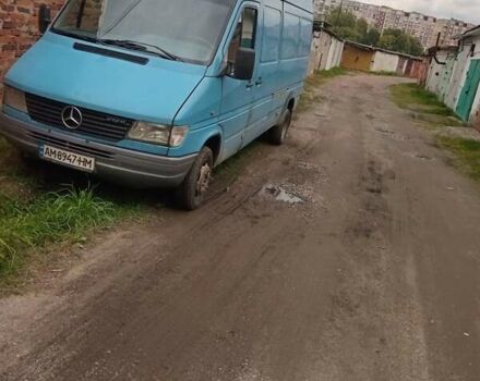 Синий Мерседес Sprinter, объемом двигателя 2.9 л и пробегом 234 тыс. км за 5900 $, фото 8 на Automoto.ua