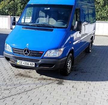 Синій Мерседес Sprinter, об'ємом двигуна 2.7 л та пробігом 377 тис. км за 9200 $, фото 3 на Automoto.ua