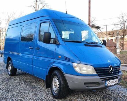 Синий Мерседес Sprinter, объемом двигателя 2.15 л и пробегом 410 тыс. км за 8200 $, фото 21 на Automoto.ua