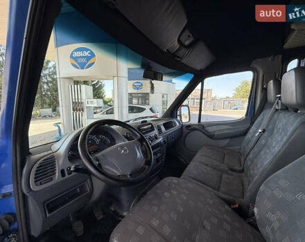Синий Мерседес Sprinter, объемом двигателя 2.7 л и пробегом 800 тыс. км за 8500 $, фото 21 на Automoto.ua