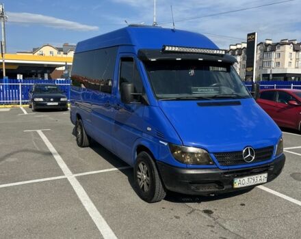 Синий Мерседес Sprinter, объемом двигателя 2.7 л и пробегом 530 тыс. км за 7500 $, фото 1 на Automoto.ua
