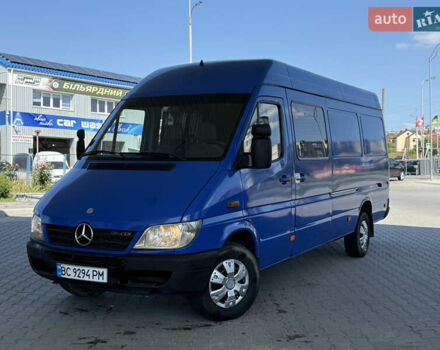 Синий Мерседес Sprinter, объемом двигателя 2.7 л и пробегом 800 тыс. км за 8500 $, фото 1 на Automoto.ua