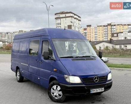 Синий Мерседес Sprinter, объемом двигателя 2.2 л и пробегом 811 тыс. км за 7999 $, фото 5 на Automoto.ua