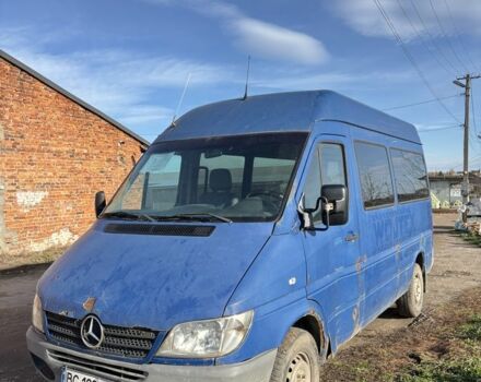 Мерседес Sprinter 2004 в Львове на Automoto.ua Синий Мерседес Sprinter, объемом двигателя 2.1 л и пробегом 447 тыс. км за 4500 $, фото 2 на Automoto.ua