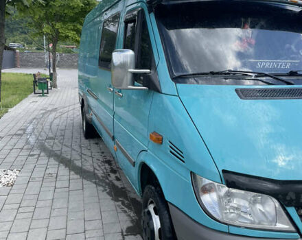 Синій Мерседес Sprinter, об'ємом двигуна 2.69 л та пробігом 370 тис. км за 16500 $, фото 4 на Automoto.ua