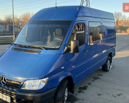 Синій Мерседес Sprinter, об'ємом двигуна 2.15 л та пробігом 430 тис. км за 13000 $, фото 2 на Automoto.ua