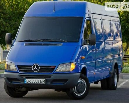 Синий Мерседес Sprinter, объемом двигателя 2.2 л и пробегом 300 тыс. км за 12800 $, фото 1 на Automoto.ua