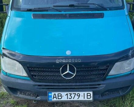 Синий Мерседес Sprinter, объемом двигателя 2.1 л и пробегом 200 тыс. км за 6500 $, фото 1 на Automoto.ua